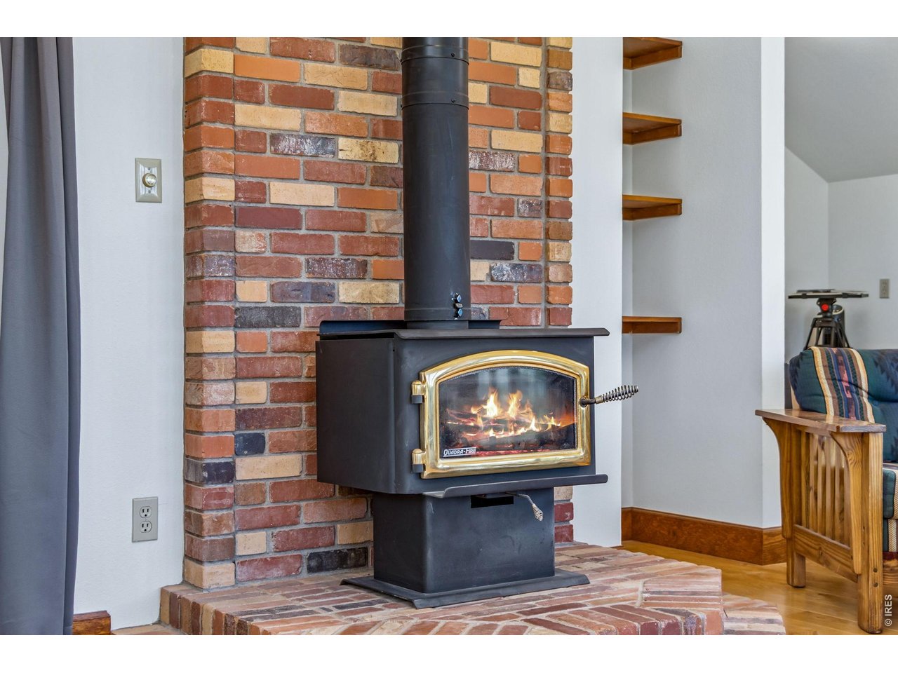 12592 Rist Canyon Road Bellvue, CO 80512 - Photo 23 of 50 Wood fire Stove