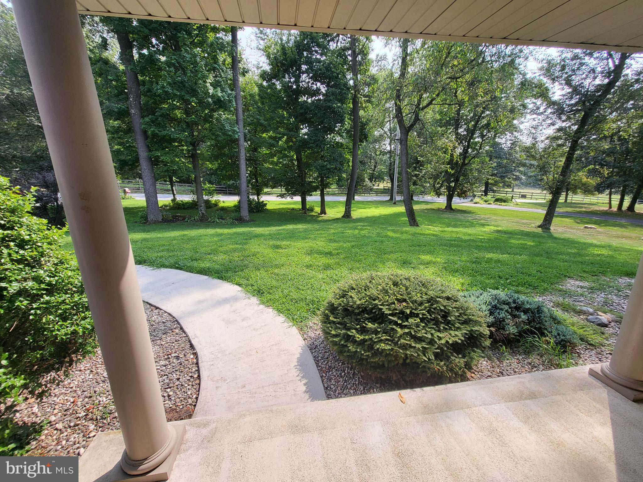 212 Walnut Dale Road Shippensburg, PA 17257 - Photo 44 of 56 a view of a garden with trees
