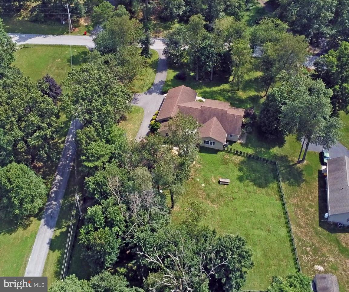 212 Walnut Dale Road Shippensburg, PA 17257 - Photo 48 of 56 an aerial view of house with yard and outdoor seating