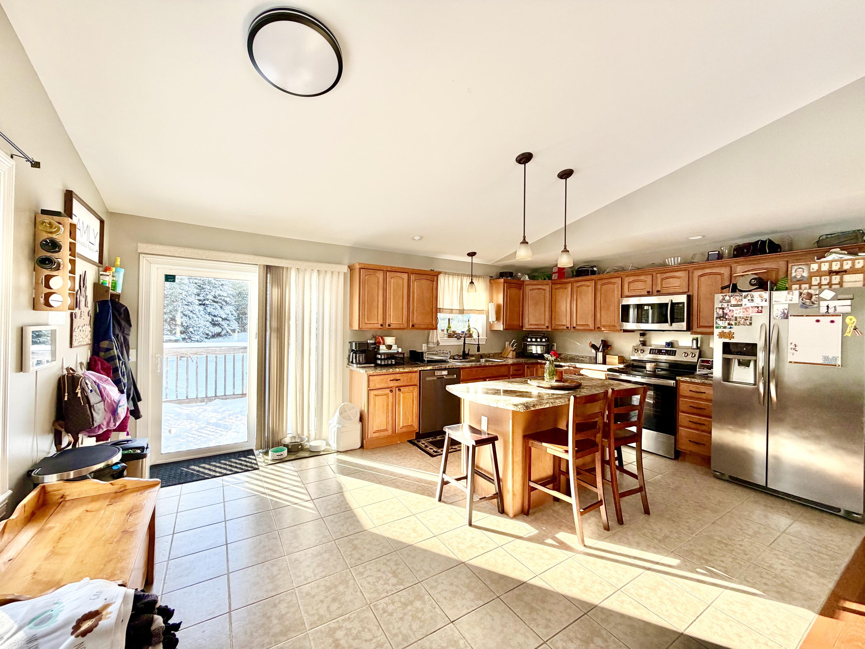 35 French Road Levant, ME 04456 - Photo 15 of 85 Sunny Dining/Kitchen