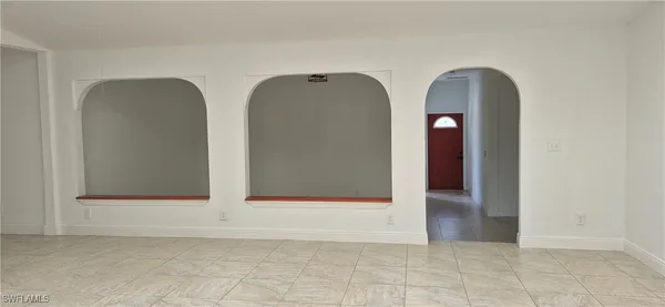 a bathroom with a window