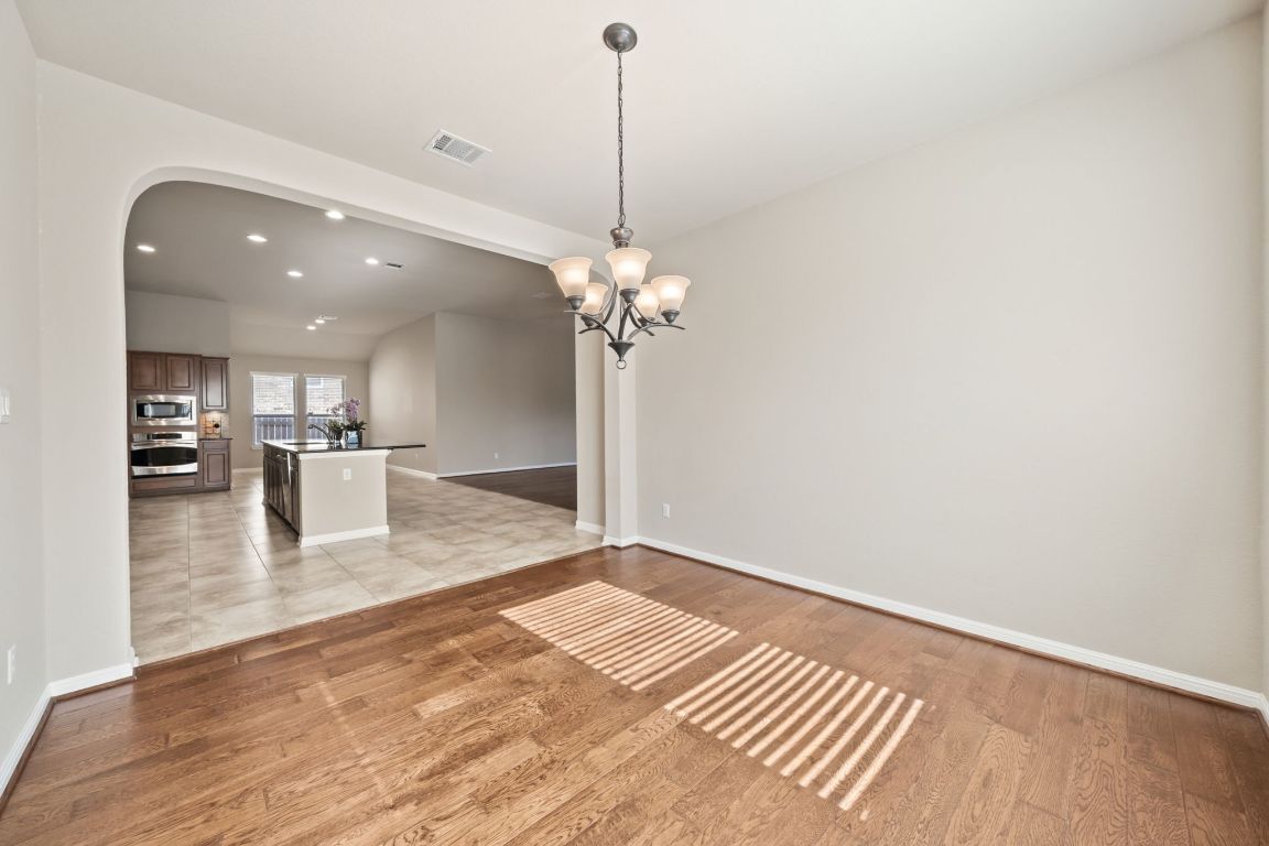 209 Rock Vista Run Austin, TX 78737 - Photo 20 of 40 a view interior of the house and livingroom view with wooden floor
