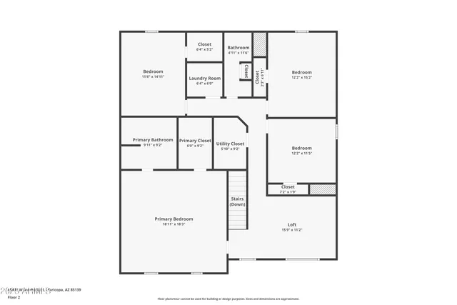 $415,000 | 45433 West Sandhill Road, Maricopa, AZ 85139