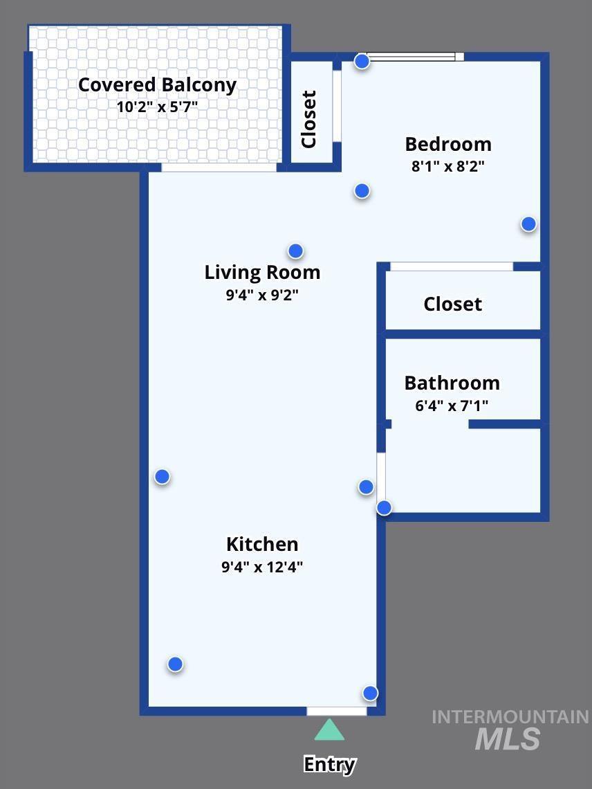 3850 East Haystack Street, Unit 302 Boise, ID 83716 - Photo 50 of 50 View of home floor plan