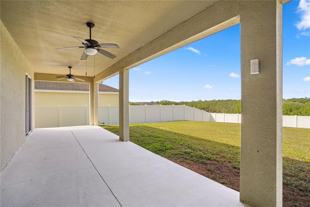 222 Blackstone Creek Road Groveland, FL 34736 - Photo 33 of 49 a view of a balcony with a ocean view