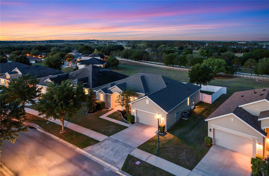 222 Blackstone Creek Road Groveland, FL 34736 - Photo 5 of 49 an aerial view of a house with a yard
