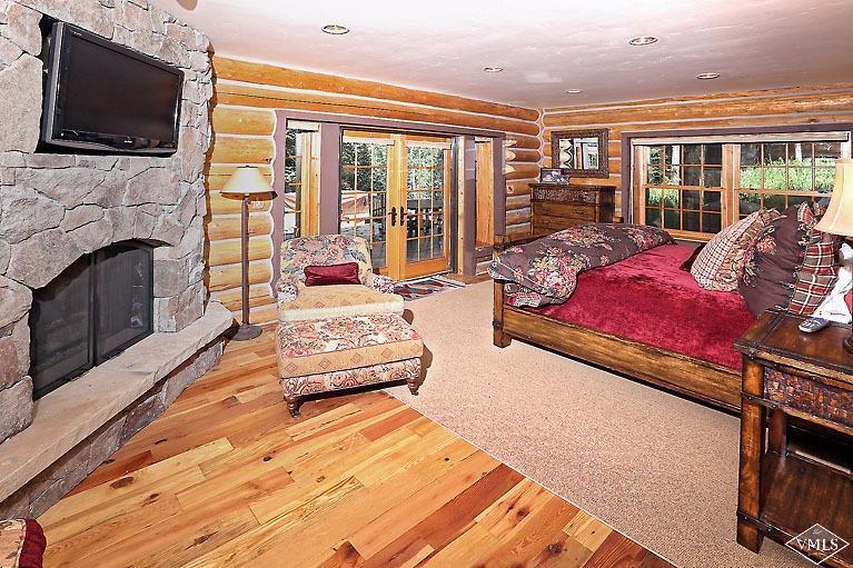 4454 Bellyache Ridge Road Wolcott, CO 81655 - Photo 10 of 25 a living room with furniture fireplace and flat screen tv