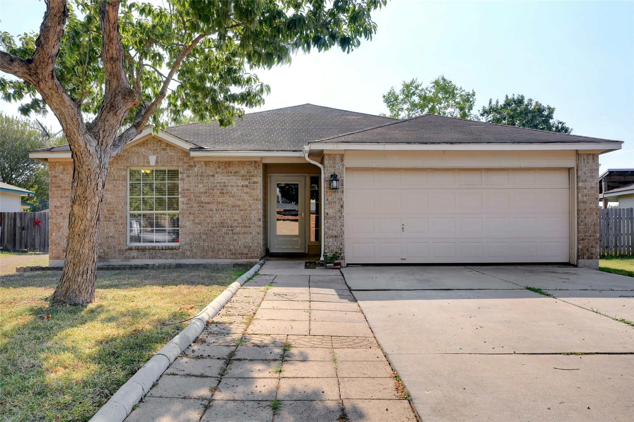 511 Britni Loop Kyle, TX 78640 - Photo 1 of 1 Welcome to 511 Britni Loop, Kyle, TX 78640 – A one story, open floor plan with no carpet or interior steps. This is a fantastic opportunity and priced attractively, offering incredible potential. The home features 3 bedrooms and 2 full bathrooms, providing a comfortable and functional layout.