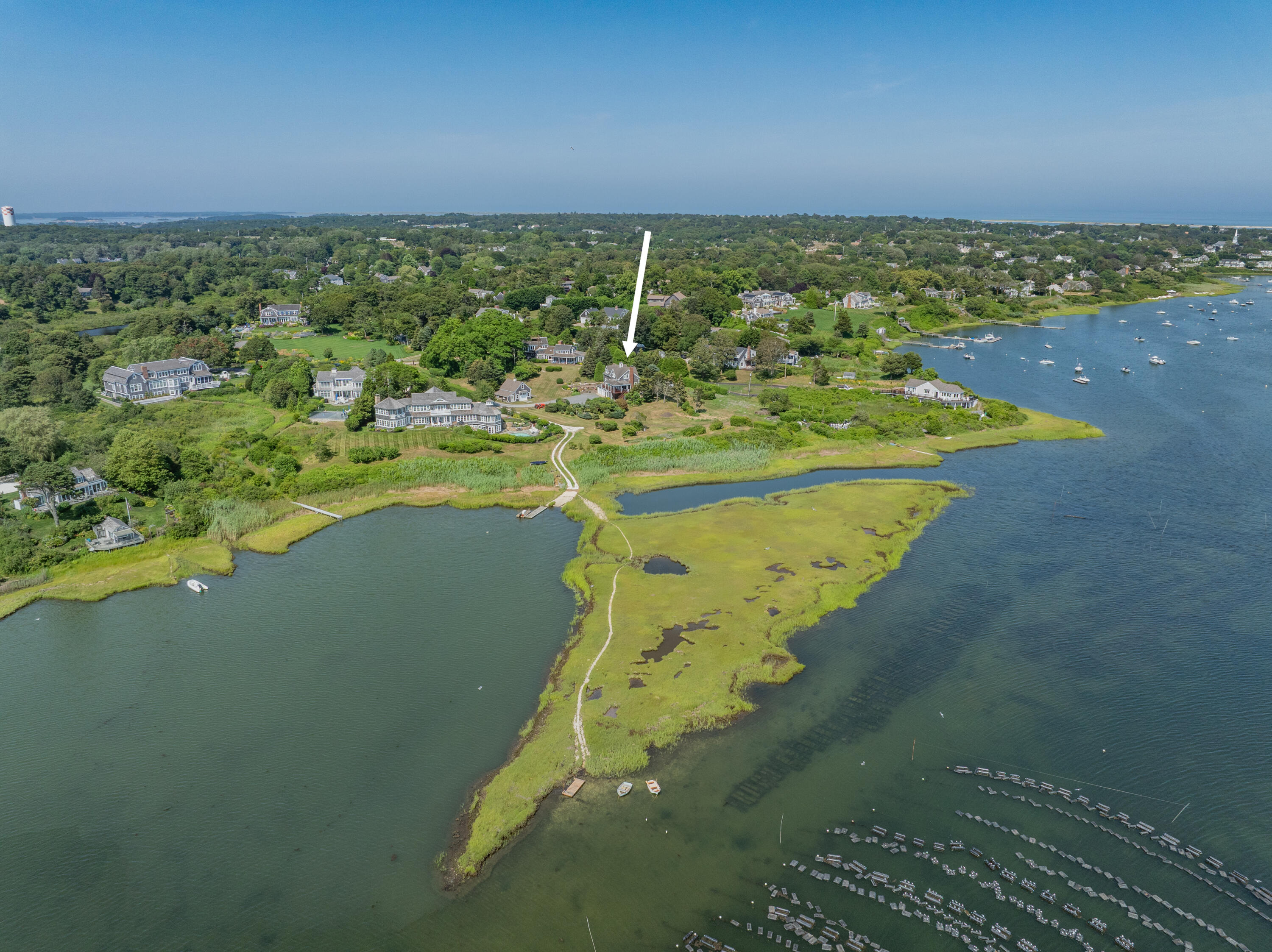 99 Uncle Alberts Drive Chatham, MA 02633 - Photo 29 of 32 a view of an ocean and a mountain