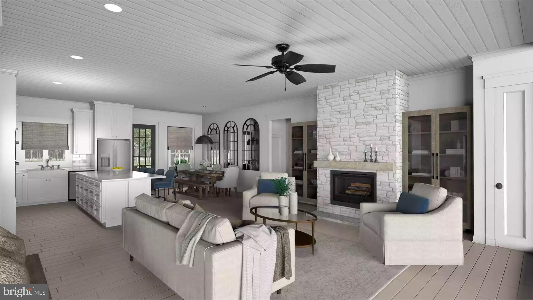 0 Old Harrisburg Road York Springs, PA 17372 - Photo 7 of 49 a living room with furniture and a fireplace