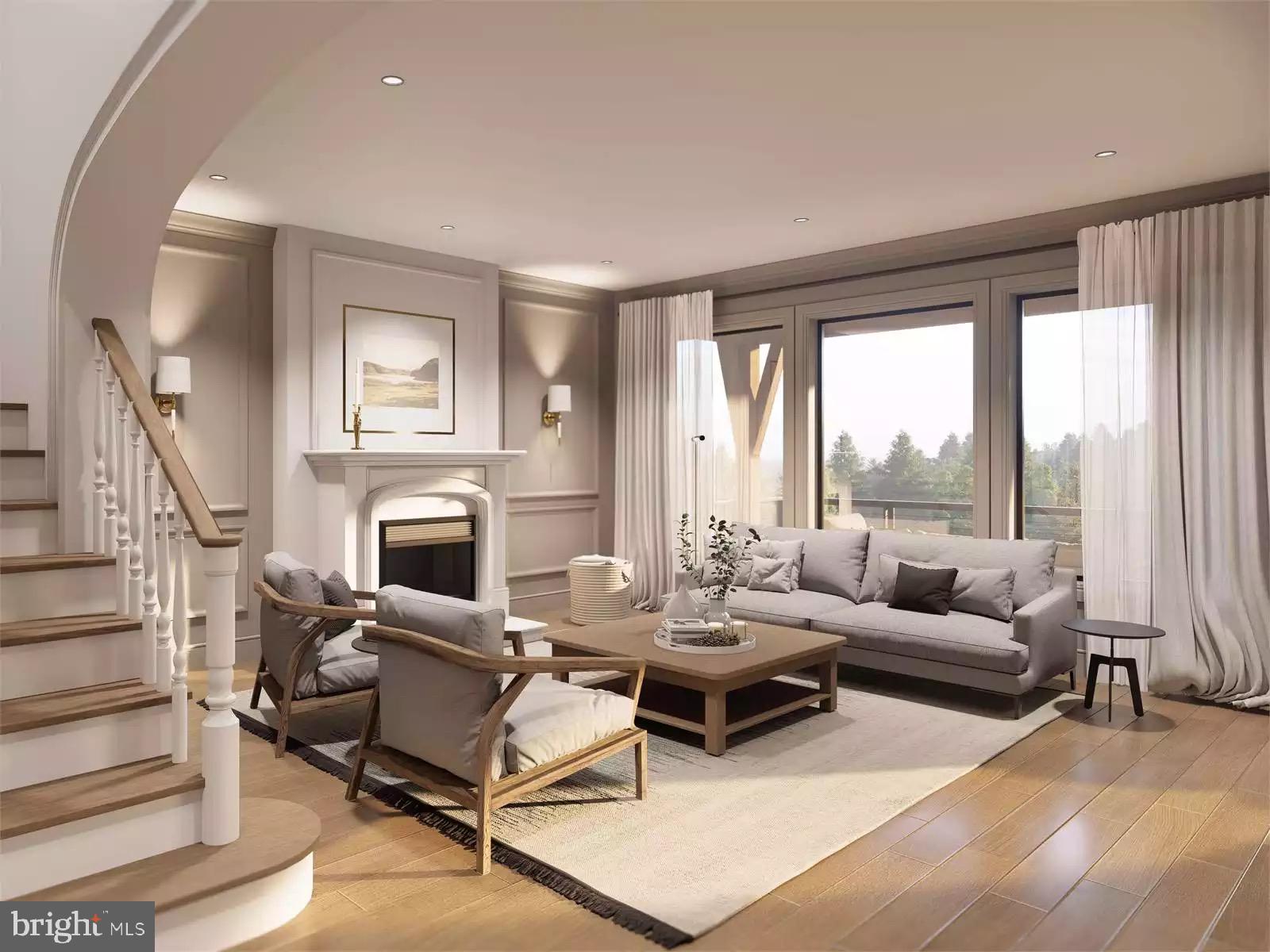 0 Old Harrisburg Road York Springs, PA 17372 - Photo 8 of 49 a living room with furniture fireplace and a large window