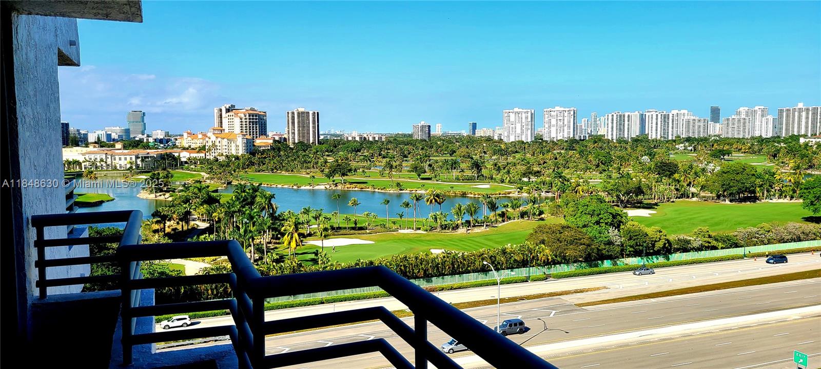 3300 Northeast 191st Street, Unit 1207 Aventura, FL 33180 - Photo 15 of 33 a view of a city from a balcony