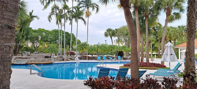 a view of a city with tall buildings