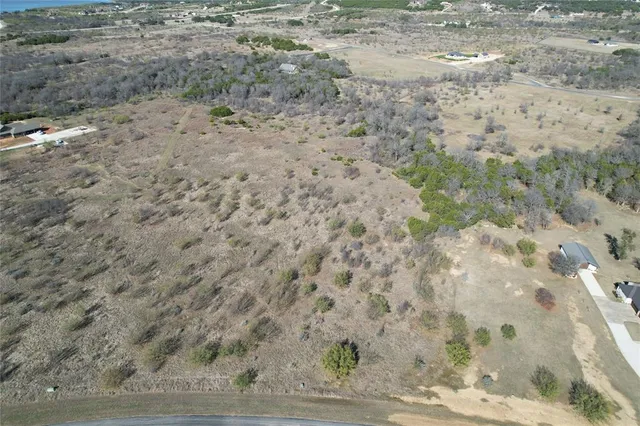 a view of a dry yard