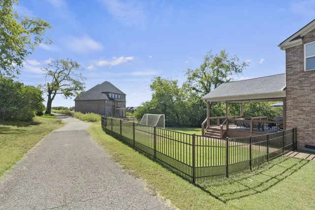 a kitchen with lots of counter top space
