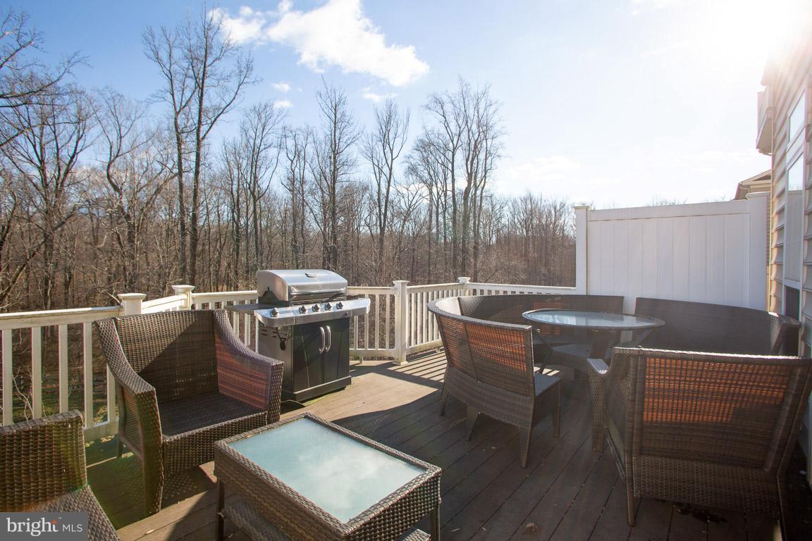 1557 Rutland Way Hanover, MD 21076 - Photo 31 of 37 Private deck with amazing view! Backs to woods!