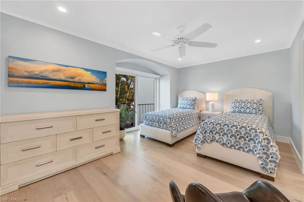4045 Crayton Road Naples, FL 34103 - Photo 18 of 20 Upstairs Guest Bedroom