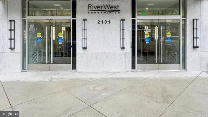 a view of a building with shower