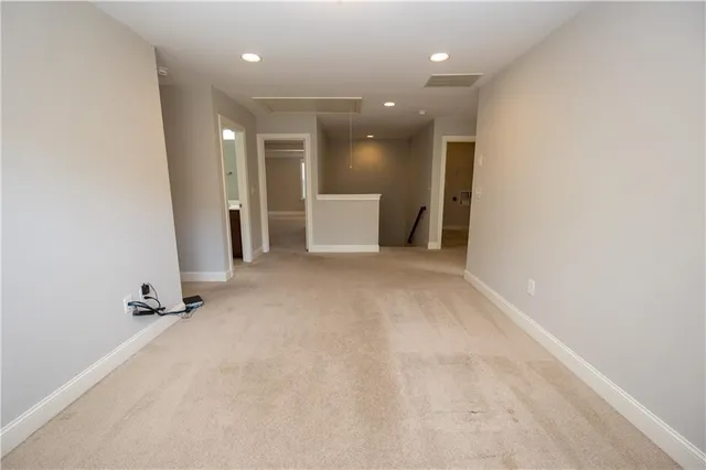 view of an empty room