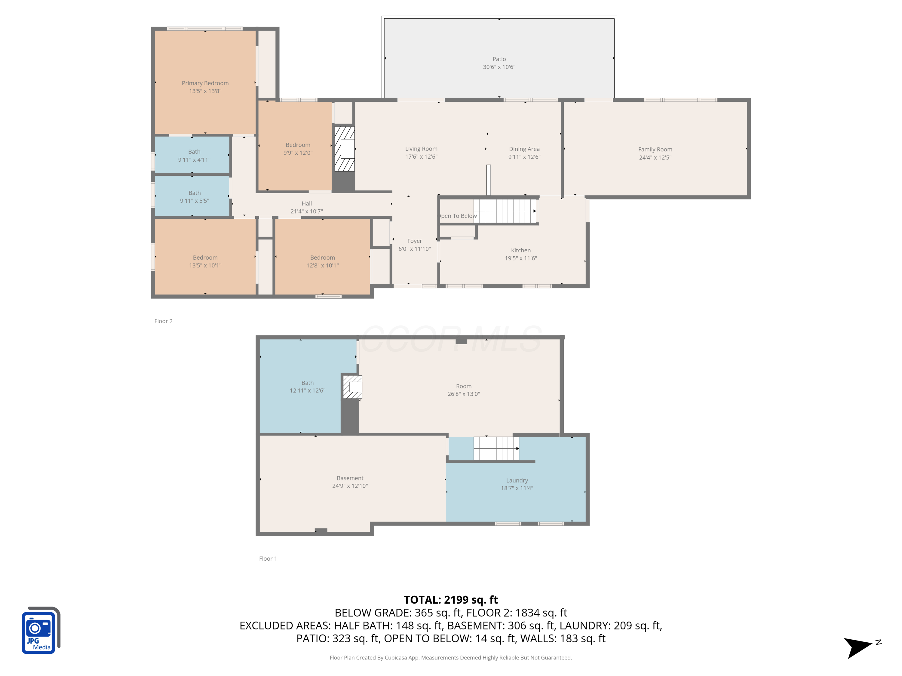 1535 Kenwick Road Columbus, OH 43209 - Photo 26 of 26 Complete floor plan set displaying room dimensions and overall layout.