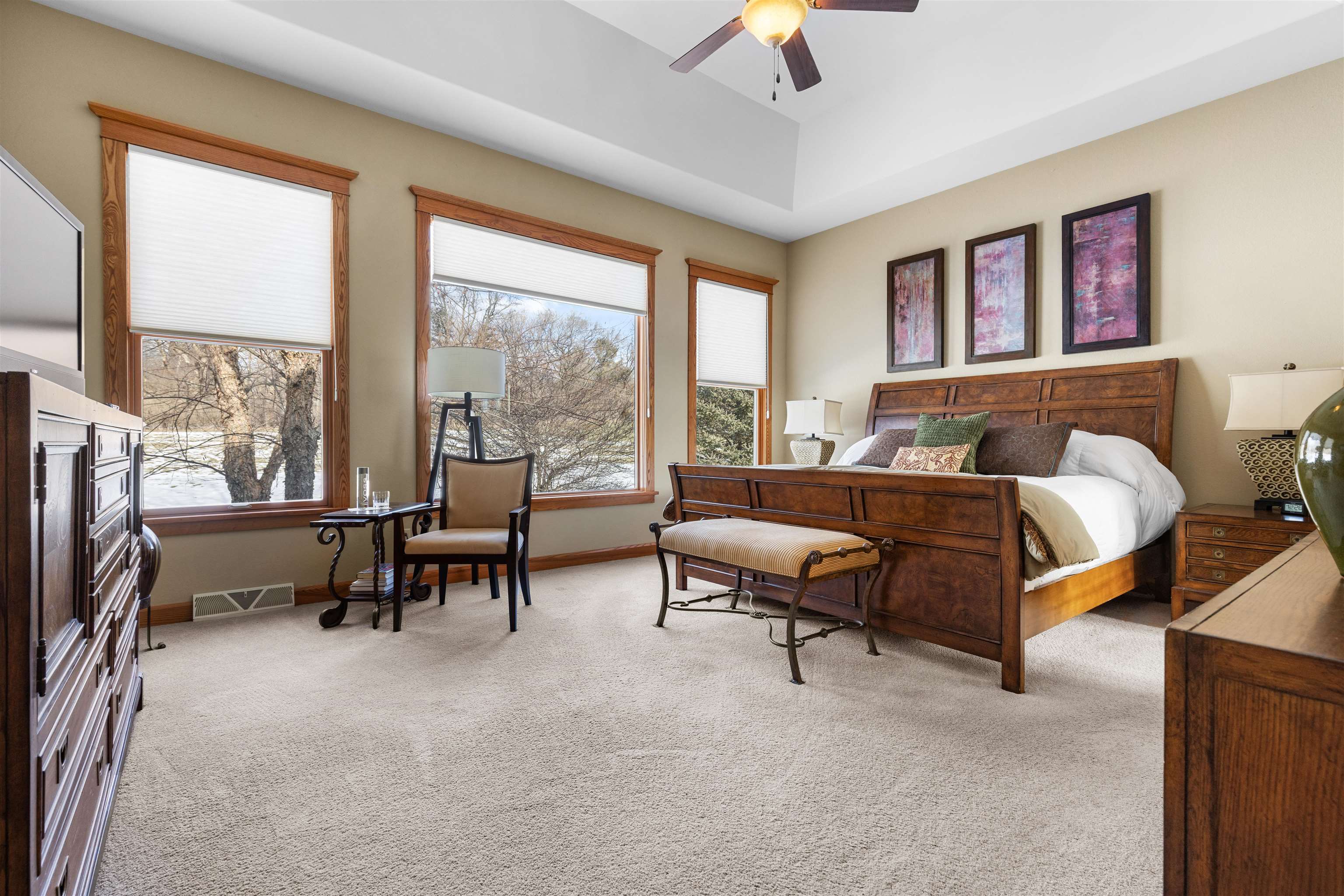 978 Weatherfield Way Belvidere, IL 61008 - Photo 14 of 41 a bedroom with furniture and a large window