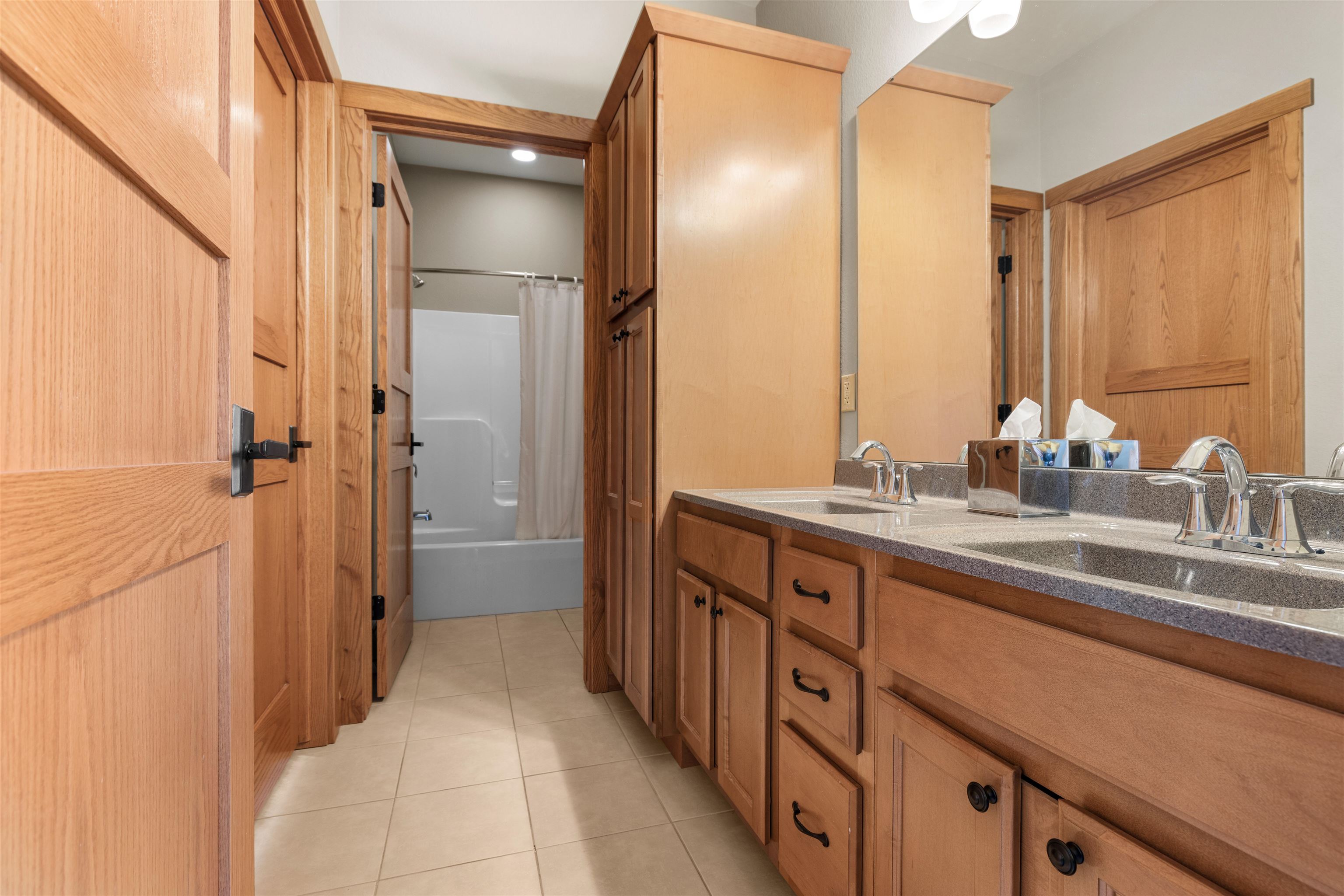 978 Weatherfield Way Belvidere, IL 61008 - Photo 24 of 41 a bathroom with a double vanity sink and mirror