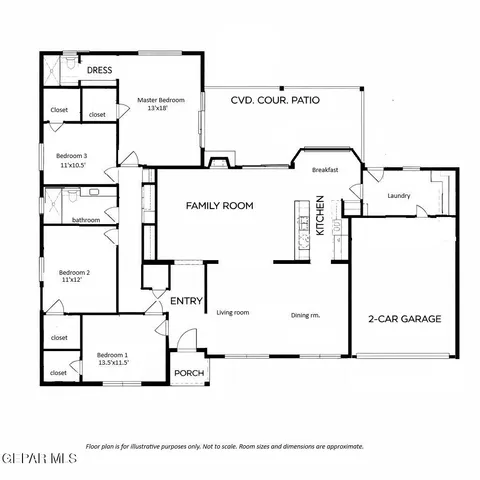 $288,500 | 10624 Riverwood Drive, El Paso, TX 79935