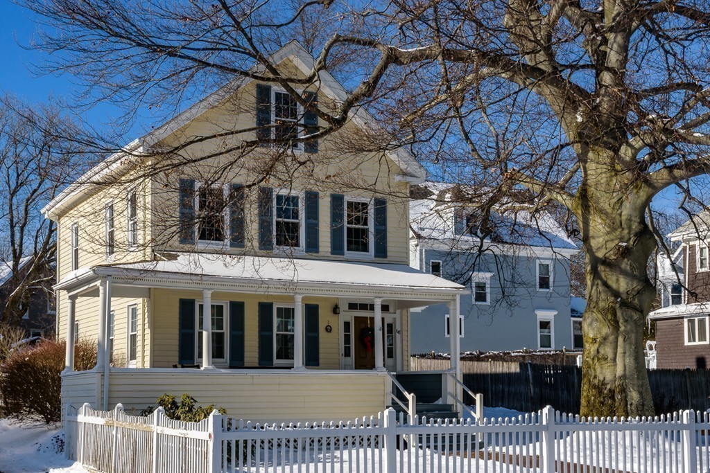 68 Maple Street Boston, MA 02132 - Photo 1 of 19 a view of a house with a porch