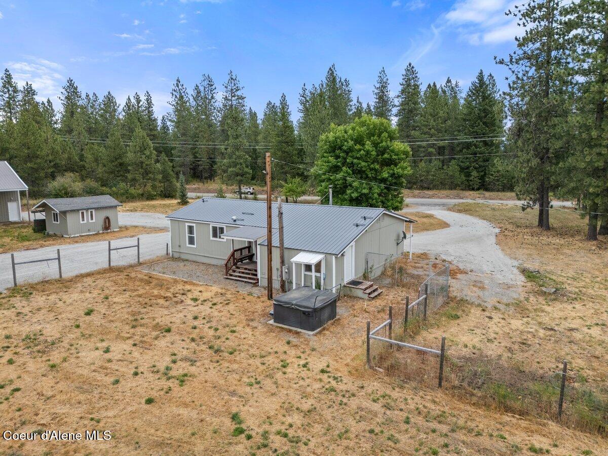 27453 North Ramsey Road Athol, ID 83801 - Photo 43 of 53 Aerial back of home 2