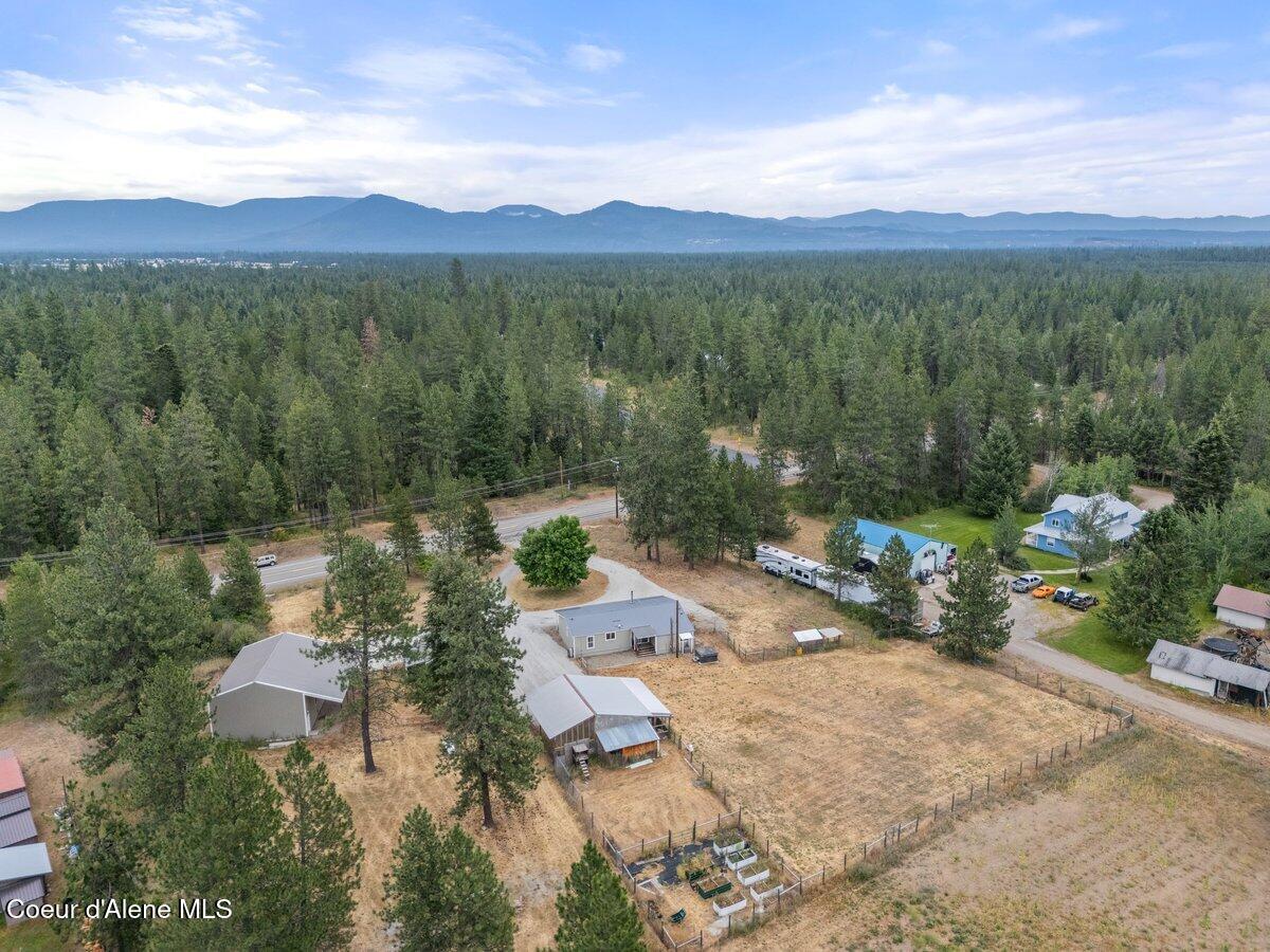 27453 North Ramsey Road Athol, ID 83801 - Photo 5 of 53 Aerial back of home