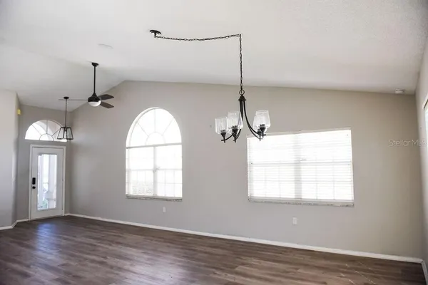 a view of front door