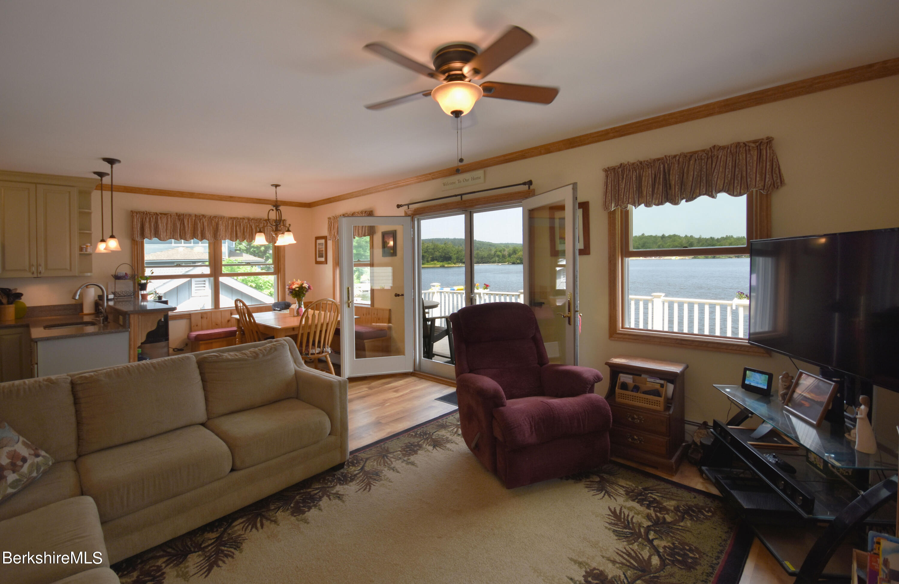 153 Shore Road Hinsdale, MA 01235 - Photo 15 of 55 Living Room/Kitchen