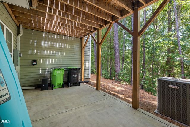 a view of an entryway with a door