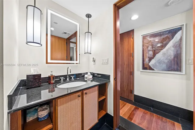 a view of city and mountain