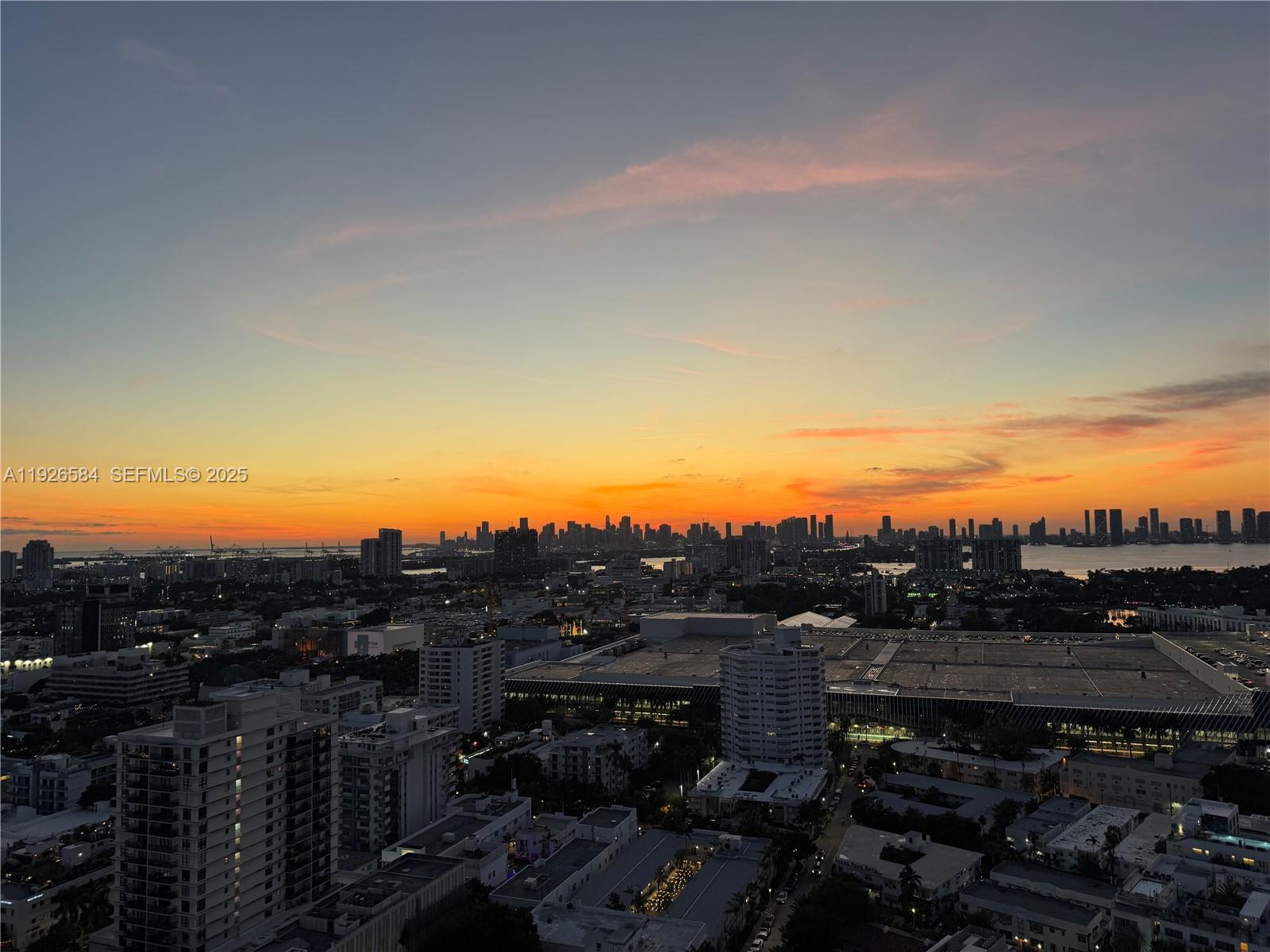 101 20th Street, Unit 3202 Miami Beach, FL 33139 - Photo 48 of 54 a view of city and mountain