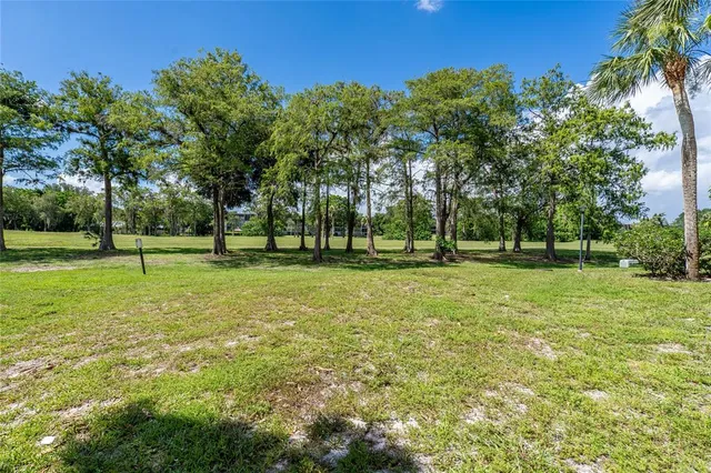 a view of a building with a street