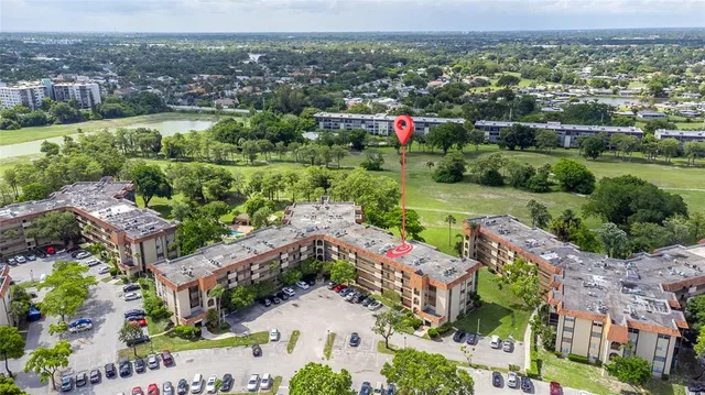 an aerial view of house with outdoor space