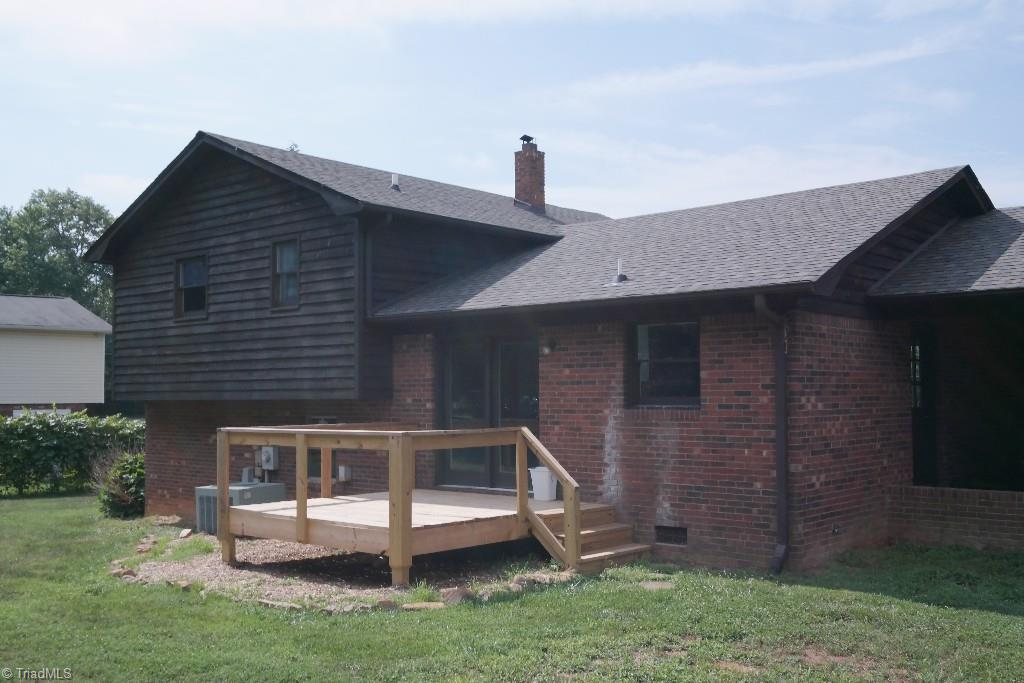 1260 Community Road Lexington, NC 27295 - Photo 12 of 13 rear of the house with new deck