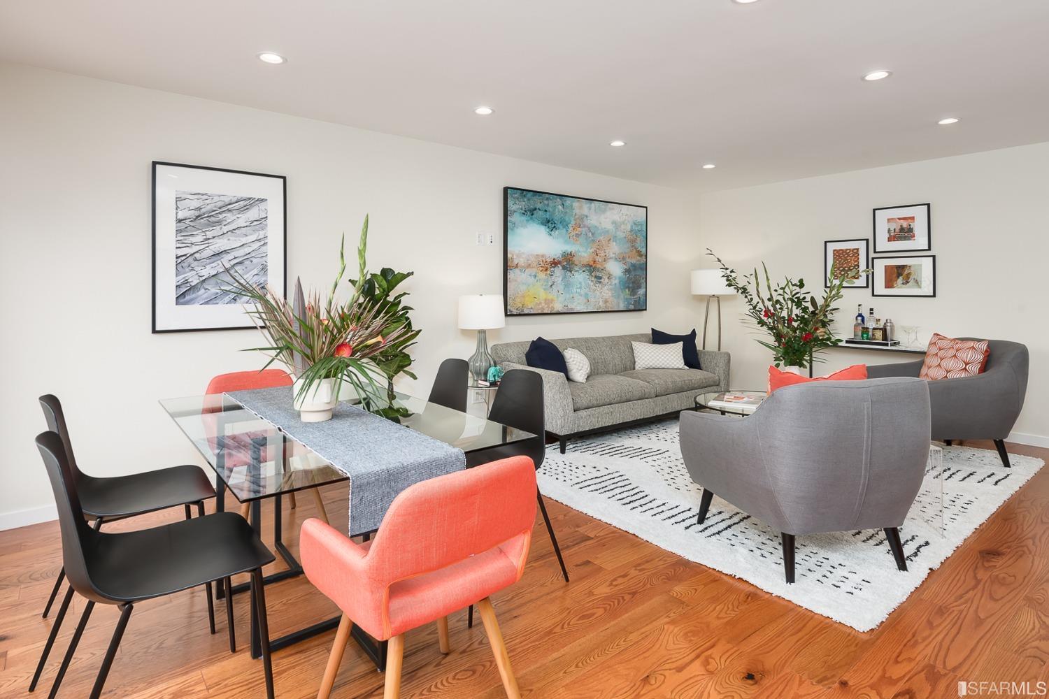 Molimo Drive San Francisco, CA 94127 - Photo 11 of 53 a living room with furniture and a rug