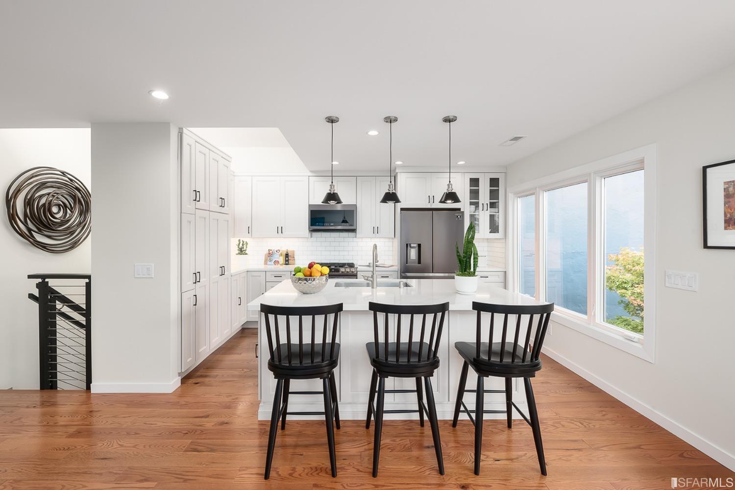 Molimo Drive San Francisco, CA 94127 - Photo 14 of 53 a view of a dining room with furniture and wooden floor