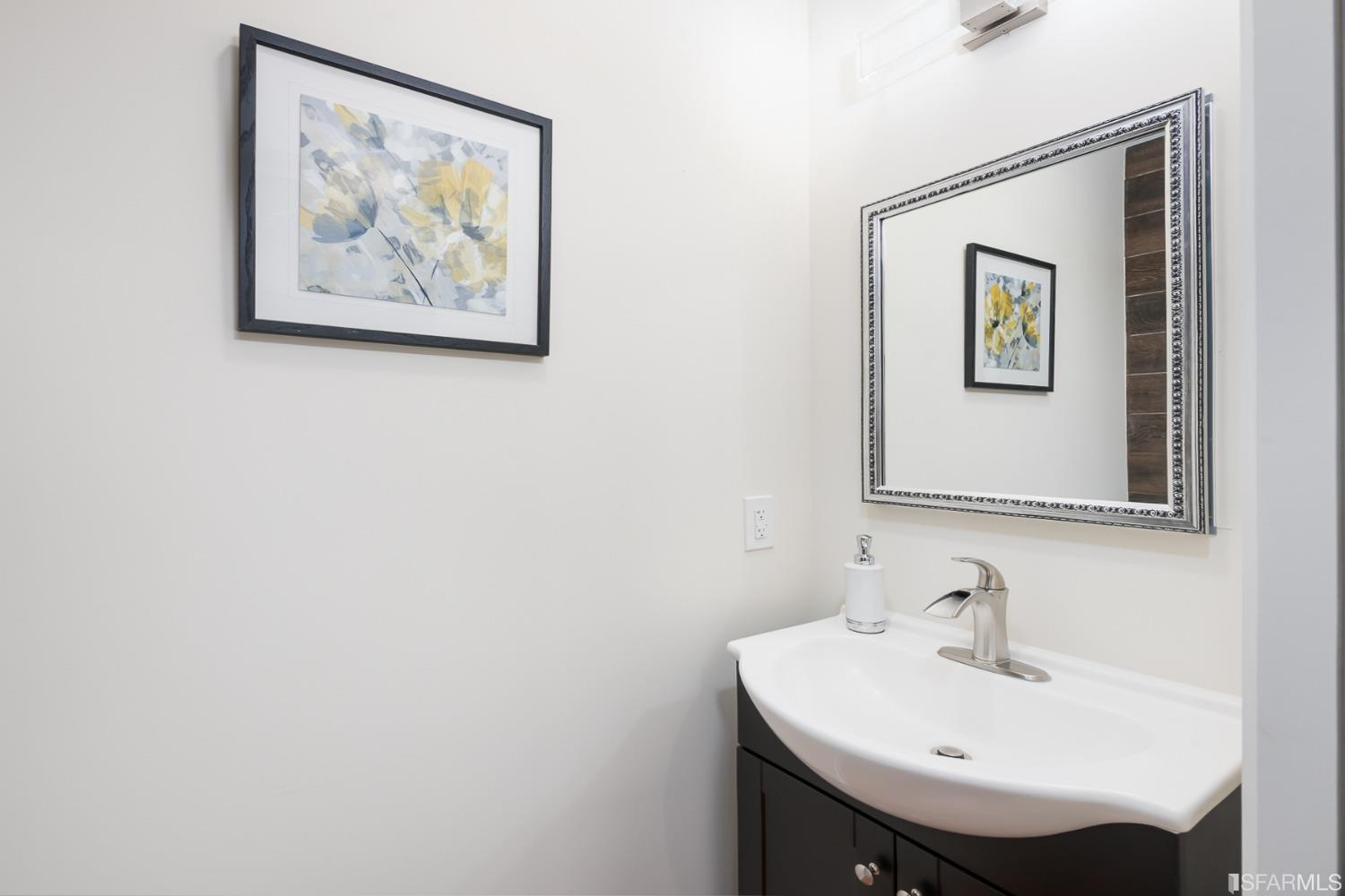 Molimo Drive San Francisco, CA 94127 - Photo 21 of 53 a bathroom with a sink and a mirror