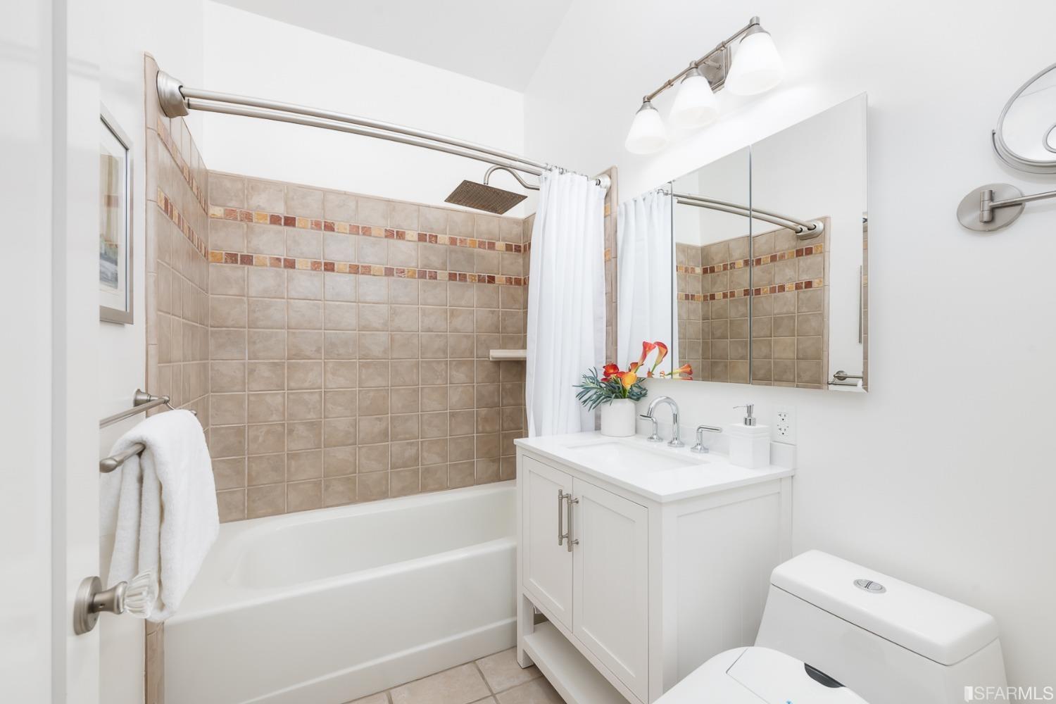 Molimo Drive San Francisco, CA 94127 - Photo 22 of 53 a bathroom with a sink toilet and shower