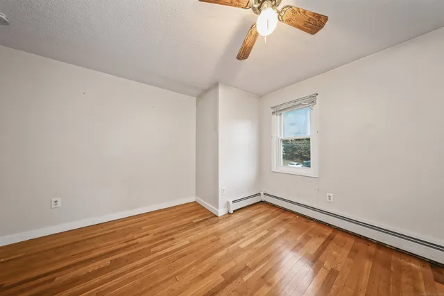 wooden floor in an empty room