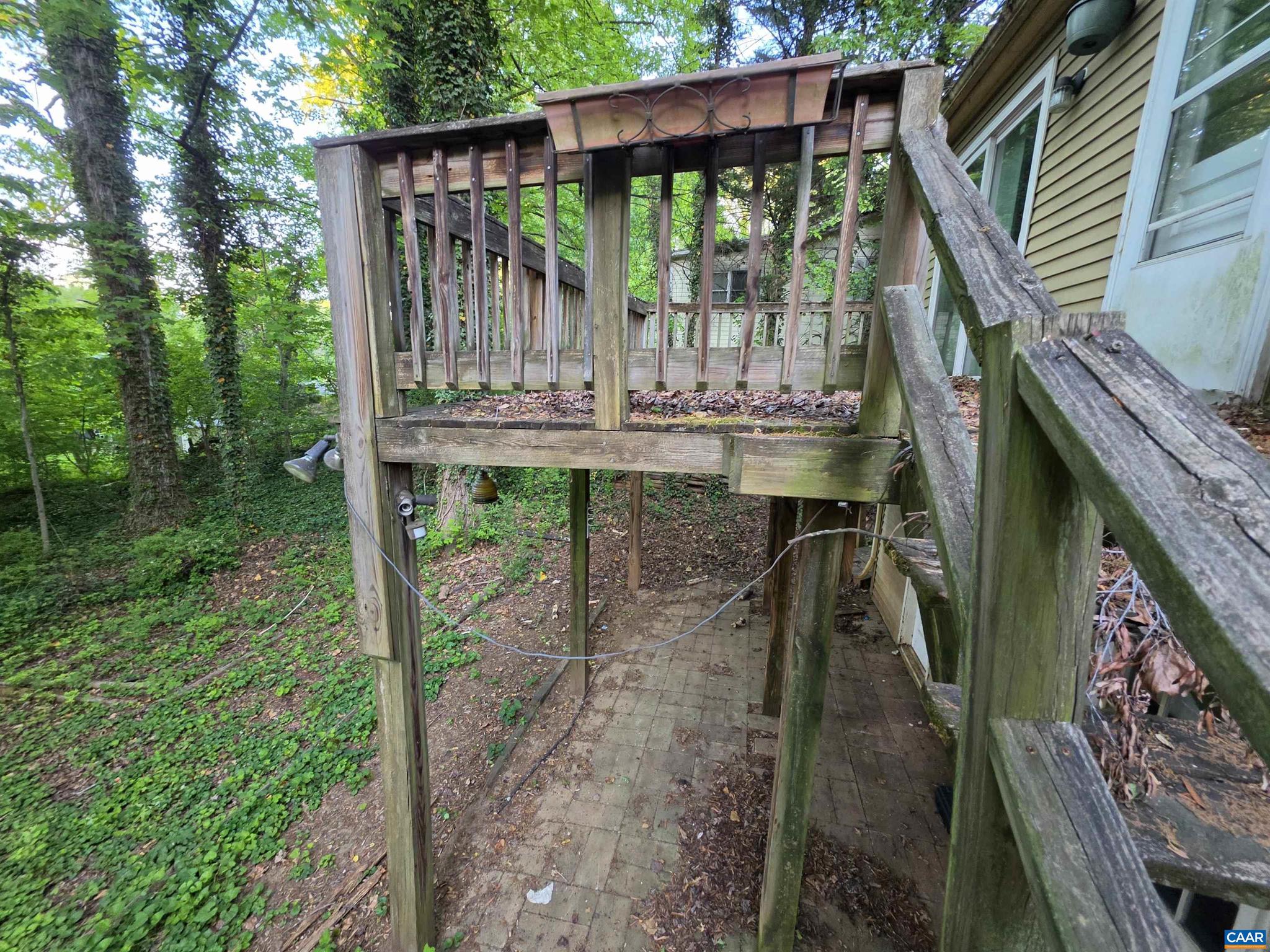 1506 Trailridge Road Charlottesville, VA 22903 - Photo 11 of 15 a view of balcony with wooden floor and outdoor space