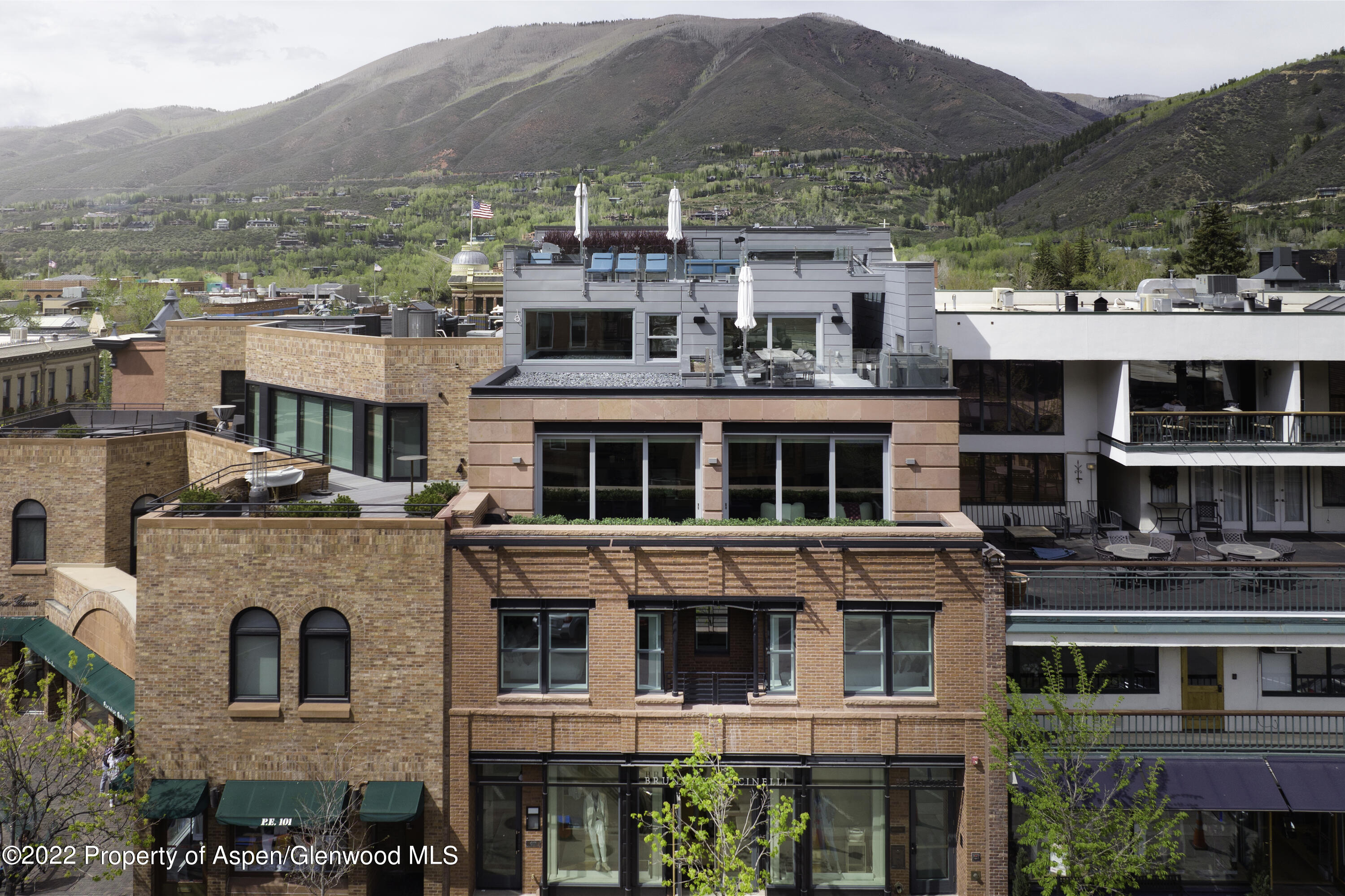 508 East Cooper Avenue, Unit 201 Aspen, CO 81611 - Photo 2 of 54 a view of a large building with a mountain