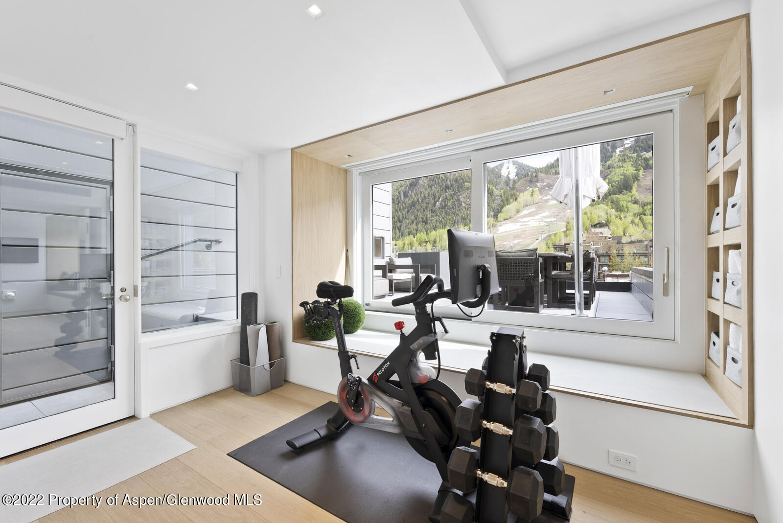 508 East Cooper Avenue, Unit 201 Aspen, CO 81611 - Photo 39 of 54 a room with furniture and a large window