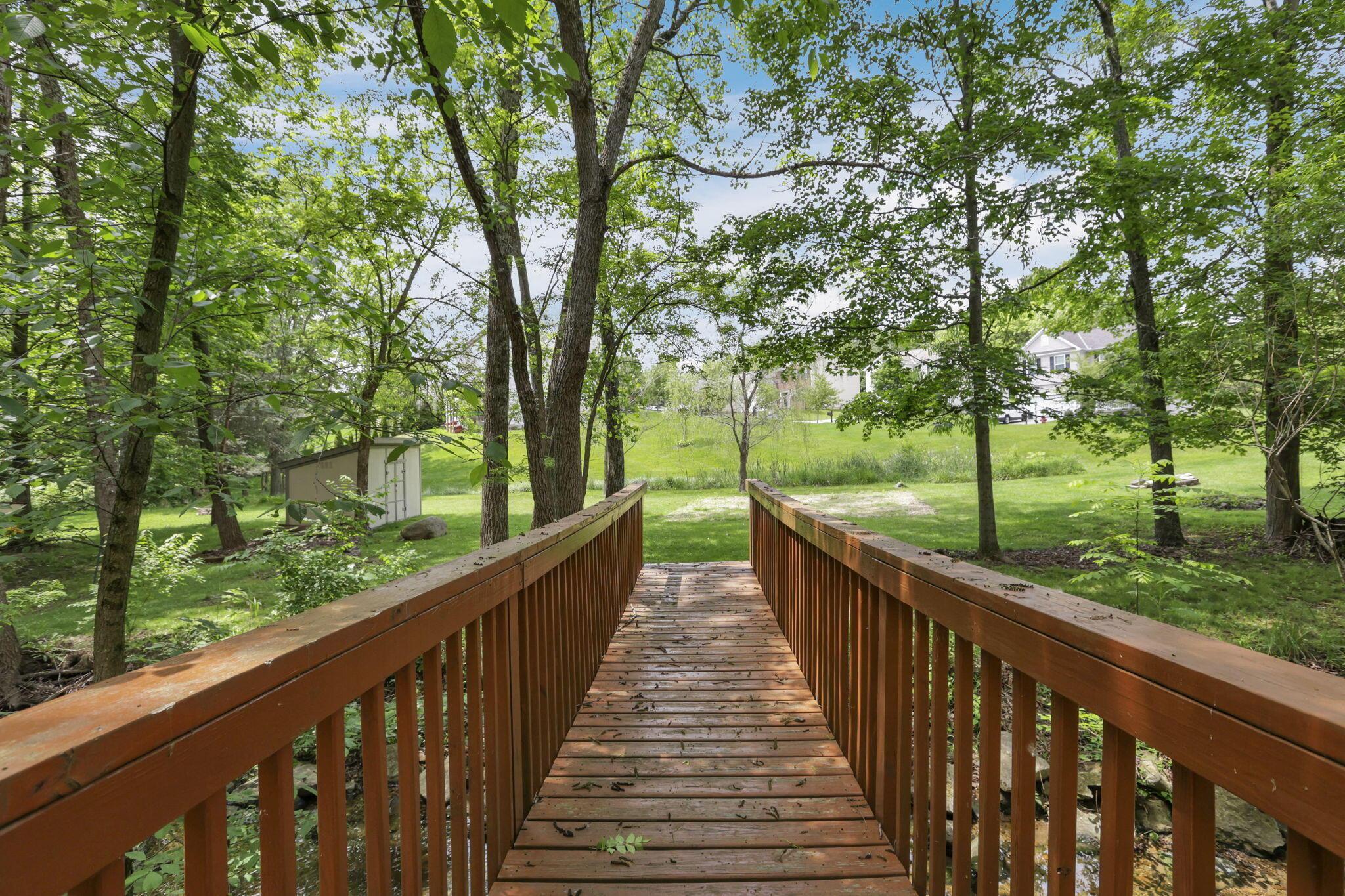 445 Barrington Ridge Pataskala, OH 43062 - Photo 51 of 65 Bridge to rear of the property