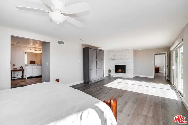 a view of a living room with furniture