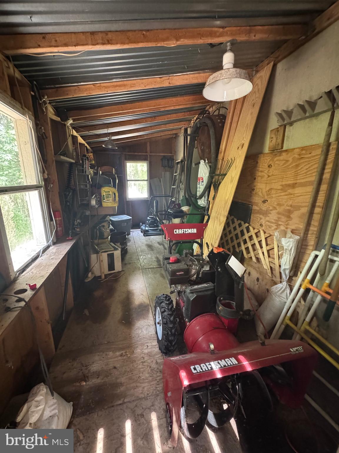 4242 Camp Reed Lane Petersburg, PA 16669 - Photo 72 of 83 interior of outdoor shed