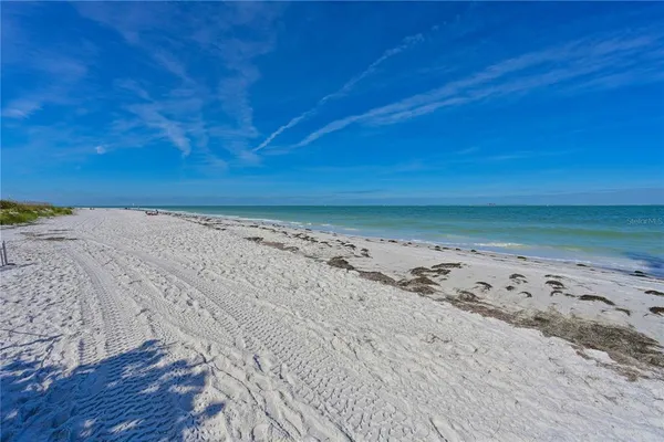 a view of an ocean beach